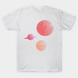 Pink Planets T-Shirt